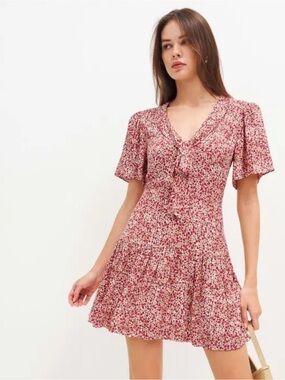 reformation aubree linen dress poshmark Reformation Aubree Linen Dress by Reformation